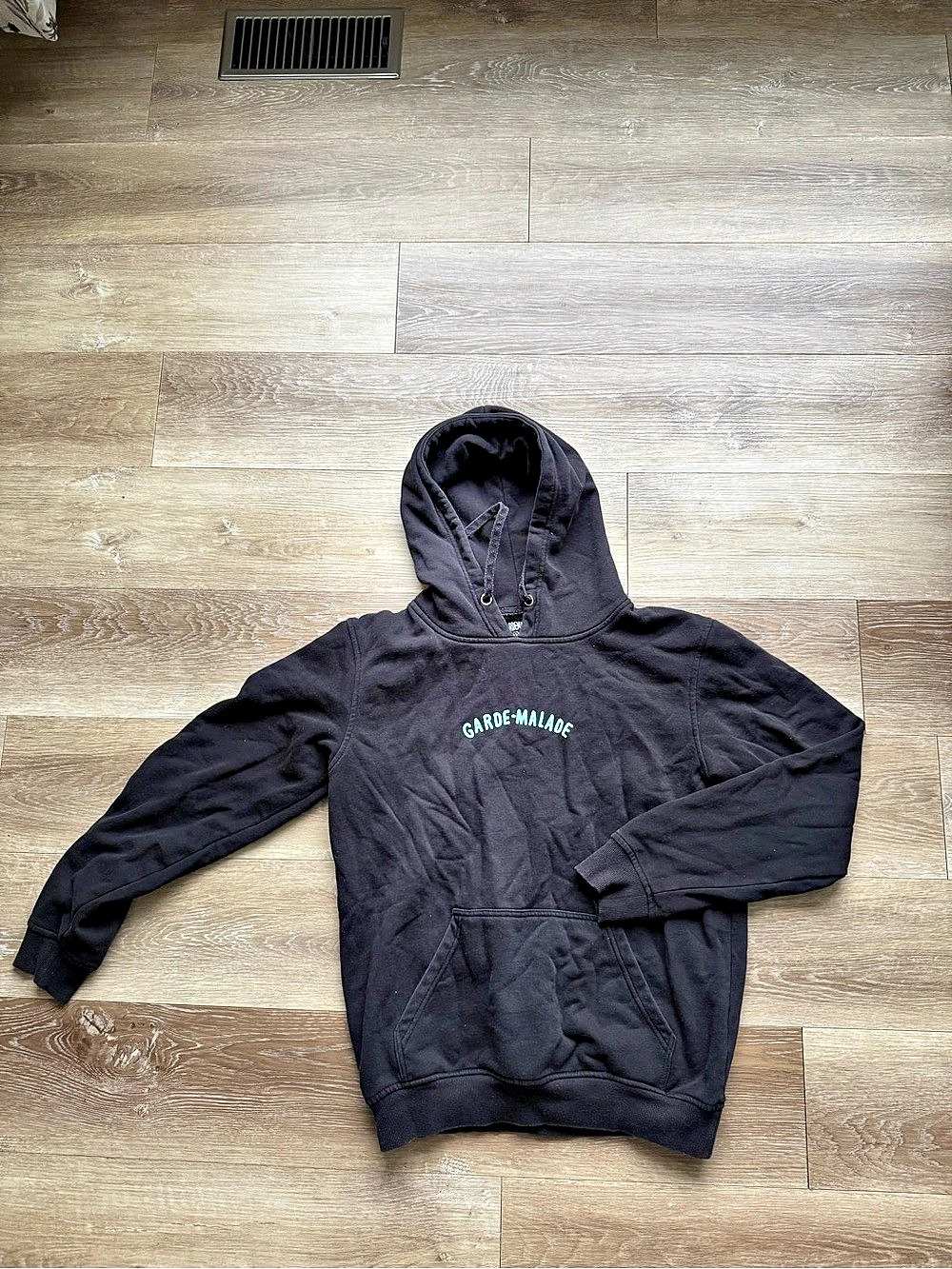 Garde-Malade G-M x Pony Hoodie Black - Cartoon Care Club